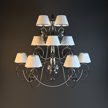 Classic Wall Sconce 3D model image 1 