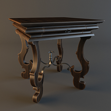 Sleek Modern Coffee Table 3D model image 1 