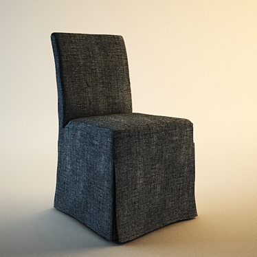 Meridiani Studio Chair 3D model image 1 