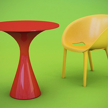 Elegant Driade Furniture 3D model image 1 