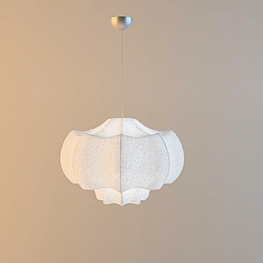 Elegant Viscontea Chandelier 3D model image 1 