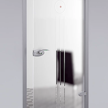 Elegant Glass Doors: PLANETA 3D model image 1 