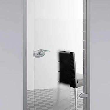 SKLO+GLAS Glass Doors: Matrix Model 3D model image 1 