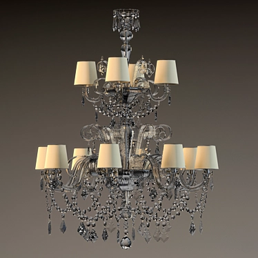 Miami Seria: AVMazega Pendant Light 3D model image 1 