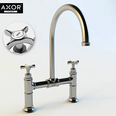 Axor Montreux Kitchen Faucet 3D model image 1 