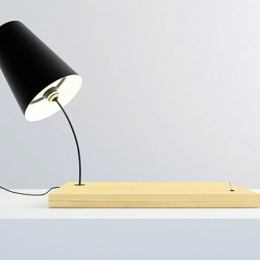 Placa Lamp: Innovative Design Solution by Campos 3D model image 1 