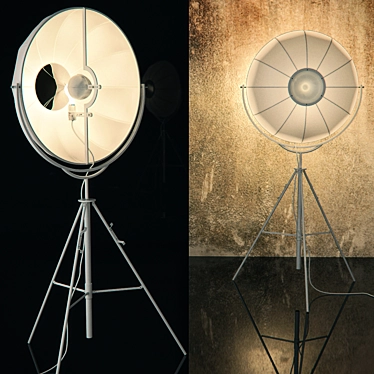 Fortuny Italian Floor Lamp 3D model image 1 