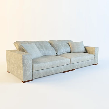 Title: Elegant Atrium Sofa 3D model image 1 