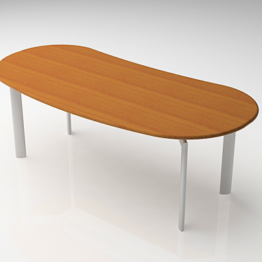 Iceland Table: Sleek and Stylish 3D model image 1 