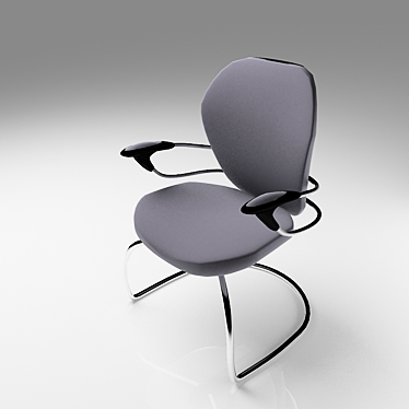  "Philadelphia C" Office Chair - Elegant and Functional 3D model image 1 