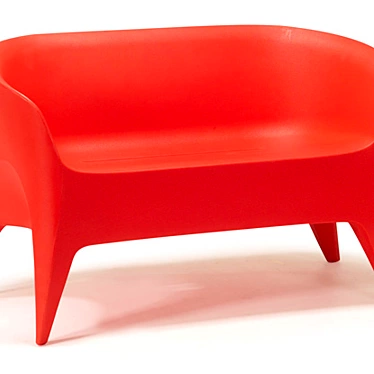 Modern Plastic Armchair by IdDesign 3D model image 1 