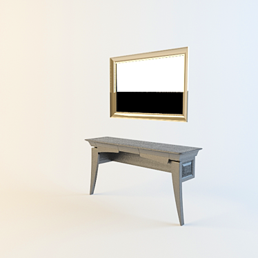 Elegant Mekran Vanity 3D model image 1 