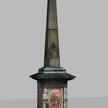 Elegant Obelisk: Timeless Beauty for Your Space 3D model image 1 