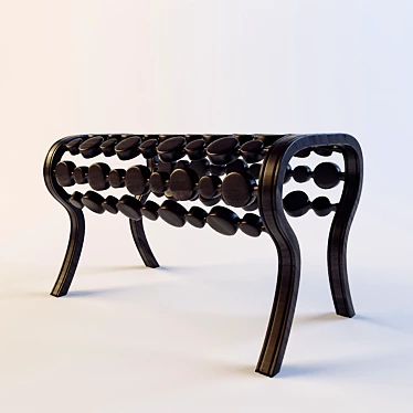 Elegant Pearl Bank by Brikolör 3D model image 1 