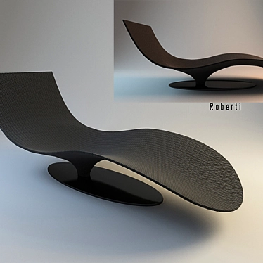 Title: Roberti Sun Lounger 3D model image 1 