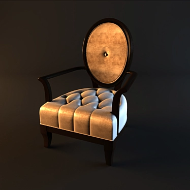 Cozy Lounge Chair 3D model image 1 