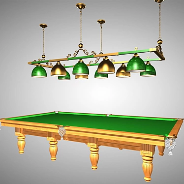 Billiards and luminaire