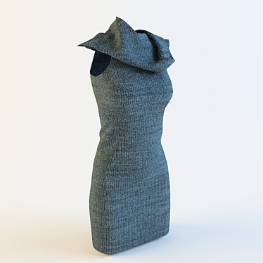 Elegance in Motion: Women's Dress 3D model image 1 