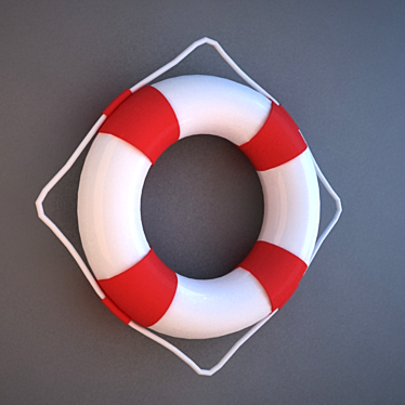 Rescue Ring: Stay Safe! 3D model image 1 