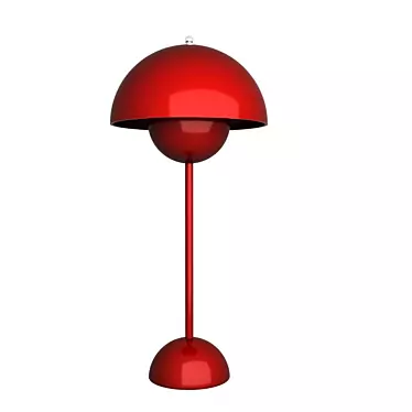 VP3 FlowerPot Table Lamp 3D model image 1 