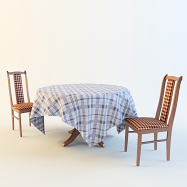 Table and chairs