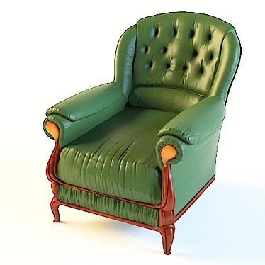 Classic Italian Armchair: Arredo Italia 144653 3D model image 1 