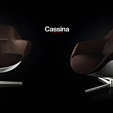 Cassina Auckland: Sleek and Sophisticated 3D model image 1 