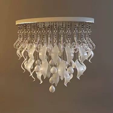 Title: Elysee Crystal Chandelier 3D model image 1 