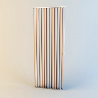 Vertical Blinds: Sleek & Versatile 3D model image 1 