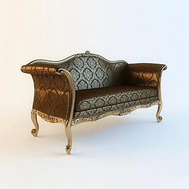  Stylish Photo-Inspired Couch 3D model image 1 