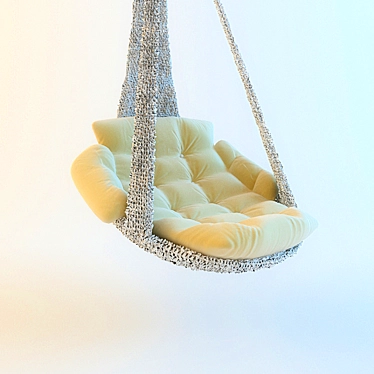 Serene Swing Hammock 3D model image 1 