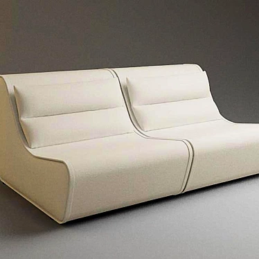 Modular Sofa Neya: Versatile Comfort 3D model image 1 