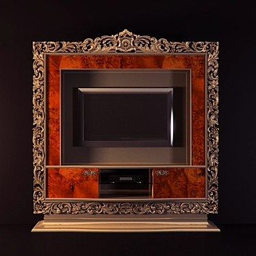 Pasha TV Panel by Cappelletti: Modern Elegance 3D model image 1 