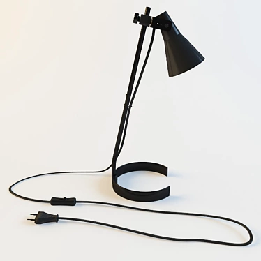 Ikea Table Lamp: Sleek and Stylish 3D model image 1 