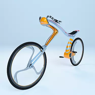 Polygon Concept Bike: 77535 Polygons 3D model image 1 