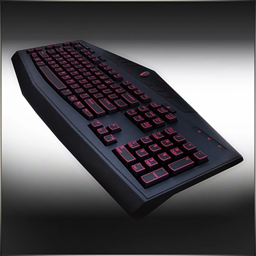 AlienTech Keyboard 3D model image 1 