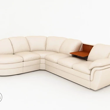 Modular Sofa Bern - Mobel & Zeit 3D model image 1 