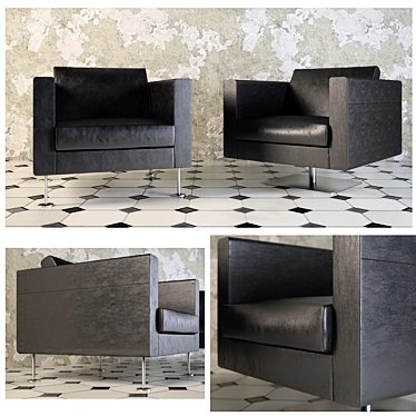 Vitra Park: Ergonomic Dutch Chair 3D model image 1 