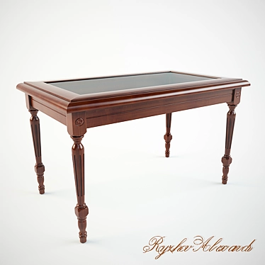 Classic Table: Exceptional Design 3D model image 1 