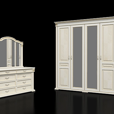 Elegant Slumber: Resource-Furniture 3D model image 1 