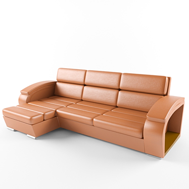 Stylish Lincoln Sofa Bed 3D model image 1 