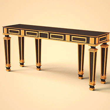 Sleek Orsi Console 3D model image 1 