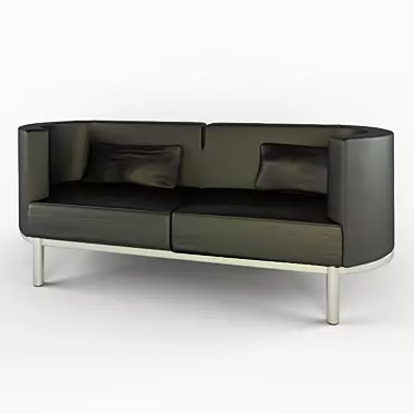 Modern 3D Max Sofa 3D model image 1 