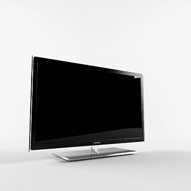Sleek Samsung 37" LED TV 3D model image 1 