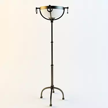 Siena Lamp: Italian Elegance 3D model image 1 