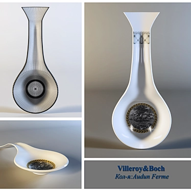 Villeroy&Boch Audun Ferme Spoon 3D model image 1 