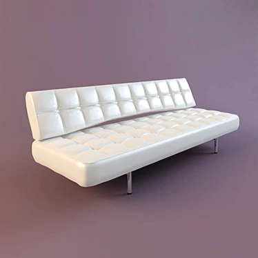 Versatile 3-in-1 Sofa 3D model image 1 