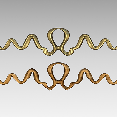 Elegant Ribbon for Decorative Touch 3D model image 1 