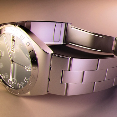 Rafo3d Swatch - Innovative Timepiece 3D model image 1 