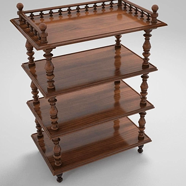 Classic Rack 3D model image 1 